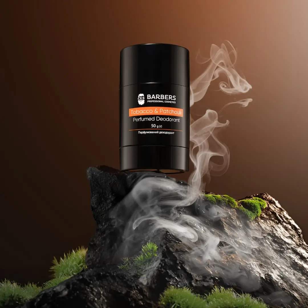 Парфумований дезодорант Barbers Tobacco & Patchouli 50 г, 289490 3