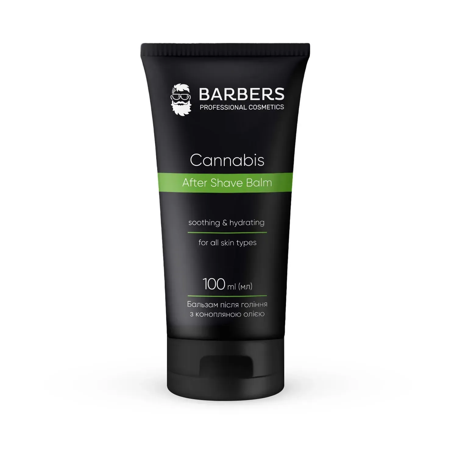 Бальзам после бритья с конопляным маслом Barbers Cannabis 100 мл, 289817