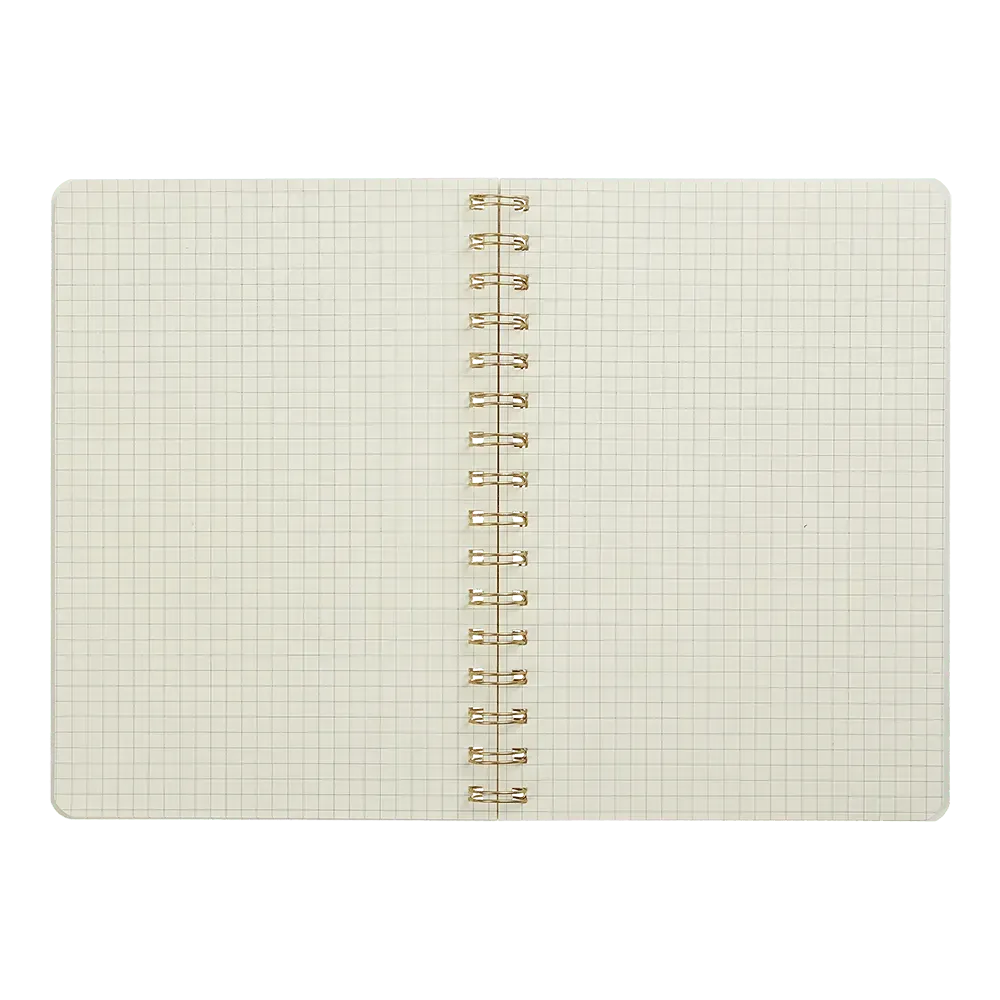 Книга для заметок А5 80 л, "Colorful" пружина, кл., тв. обл., желтая, BM.24572111-08 1