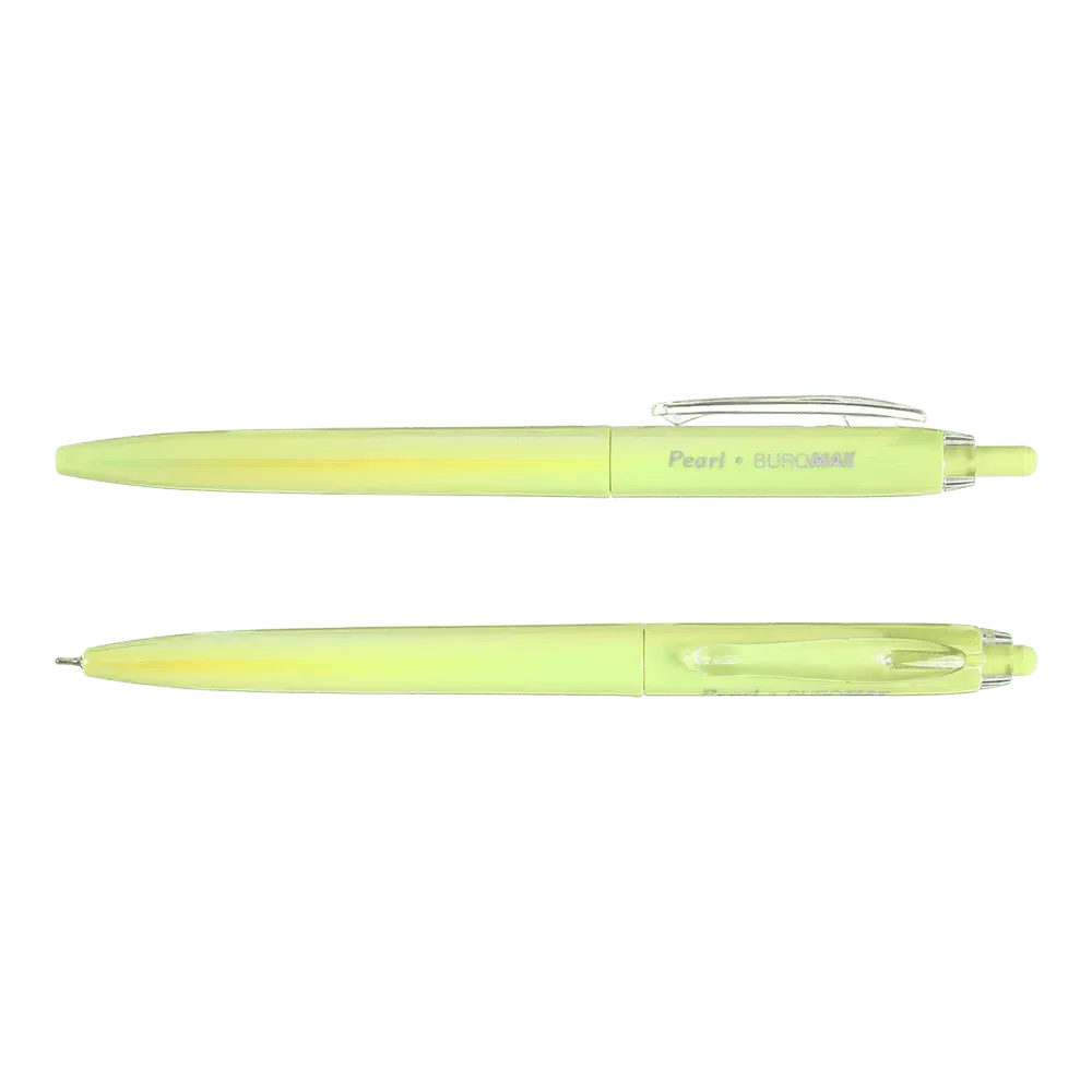 Ручка масляна автоматична, 0,7 мм, Pearl, синя, BM.8371 4