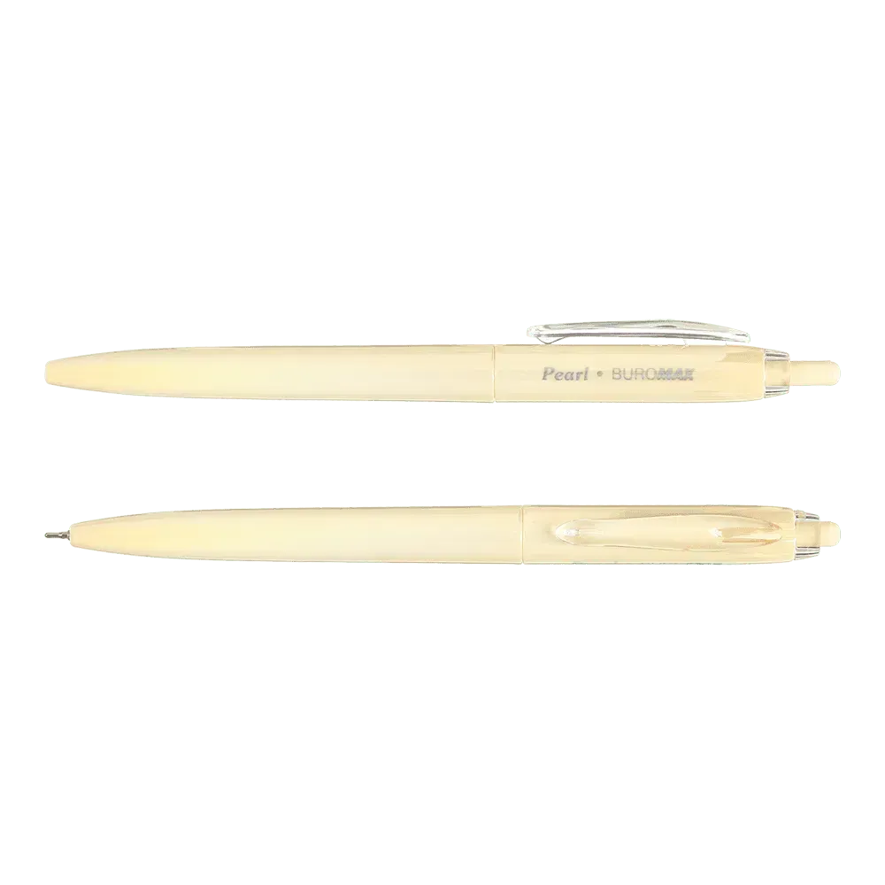 Ручка масляна автоматична, 0,7 мм, Pearl, синя, BM.8371 5