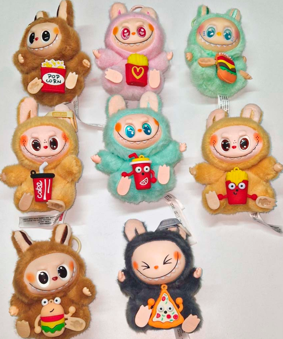 Игрушка Лабубу-2 Фастфуд, 15 см, в пакете и подарочной коробке, 712529 6