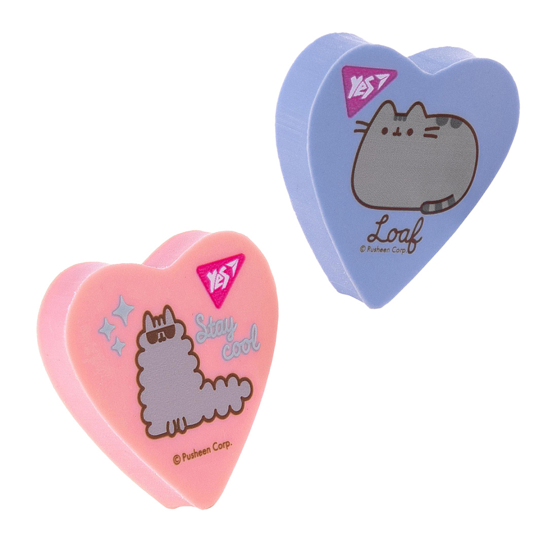 Гумка фігурна "Pusheen" 2 диз. мікс, YES, 560609
