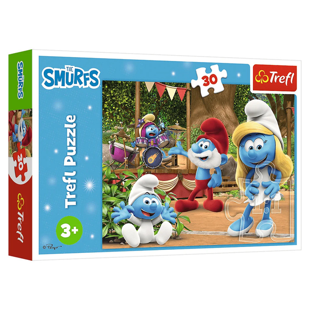 Пазл "30" - Смурфет і Смурфики, The Smurfs, 18312, Trefl