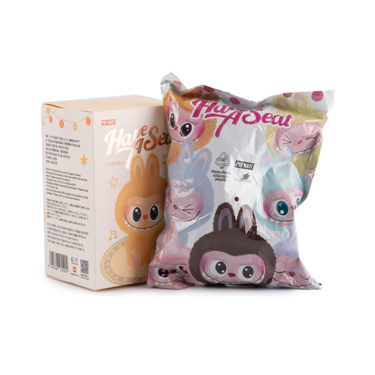 Игрушка Лабубу-2 Фастфуд, 15 см, в пакете и подарочной коробке, 712529 1