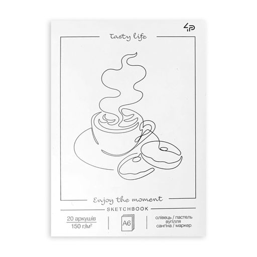 Блокнот "Line sketchbook" one, А6, TM 4Profi, 54958