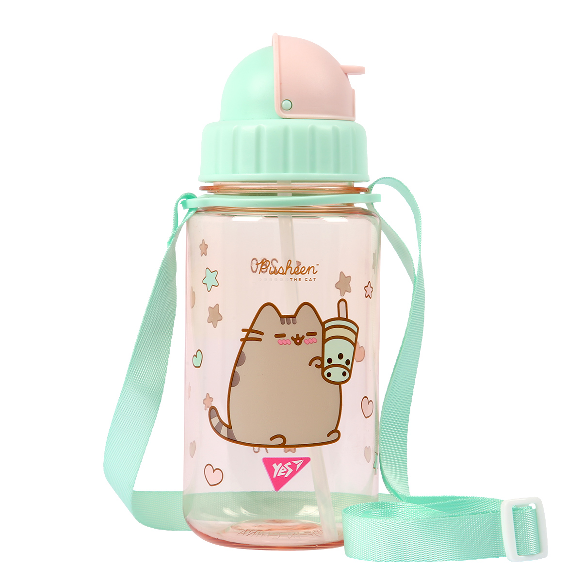 Бутылочка для воды Yes "Pusheen" 360 мл, 708313