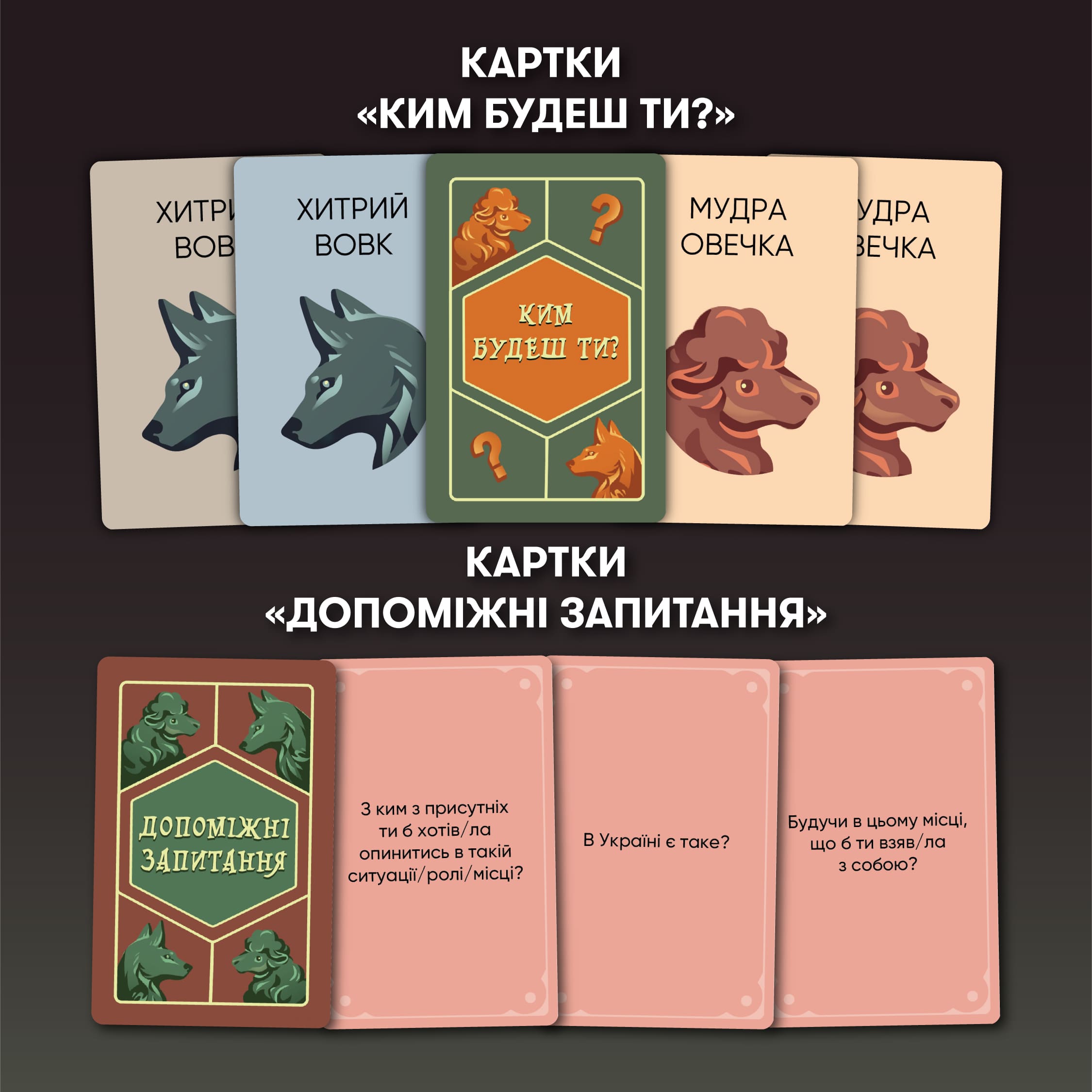 Игра для компании "Волк в овечьей шкуре", orner-2764 6