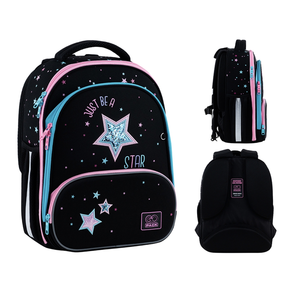 Рюкзак GoPack Education каркасний 597M-1 Be A Star, GO25-597M-1