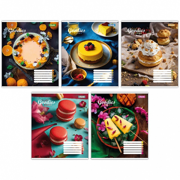 Тетрадь 96 кл. 1В "Bright Food", 768138
