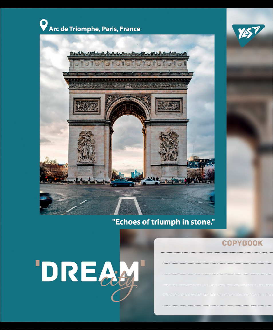 Тетрадь 96 кл. Yes "Dream City", 767707 4