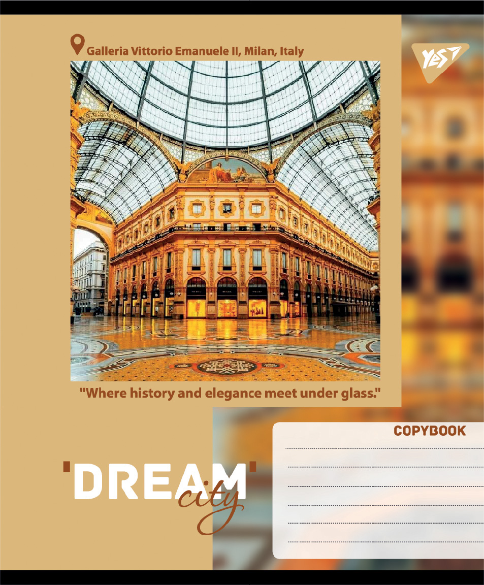 Тетрадь 96 кл. Yes "Dream City", 767707 5
