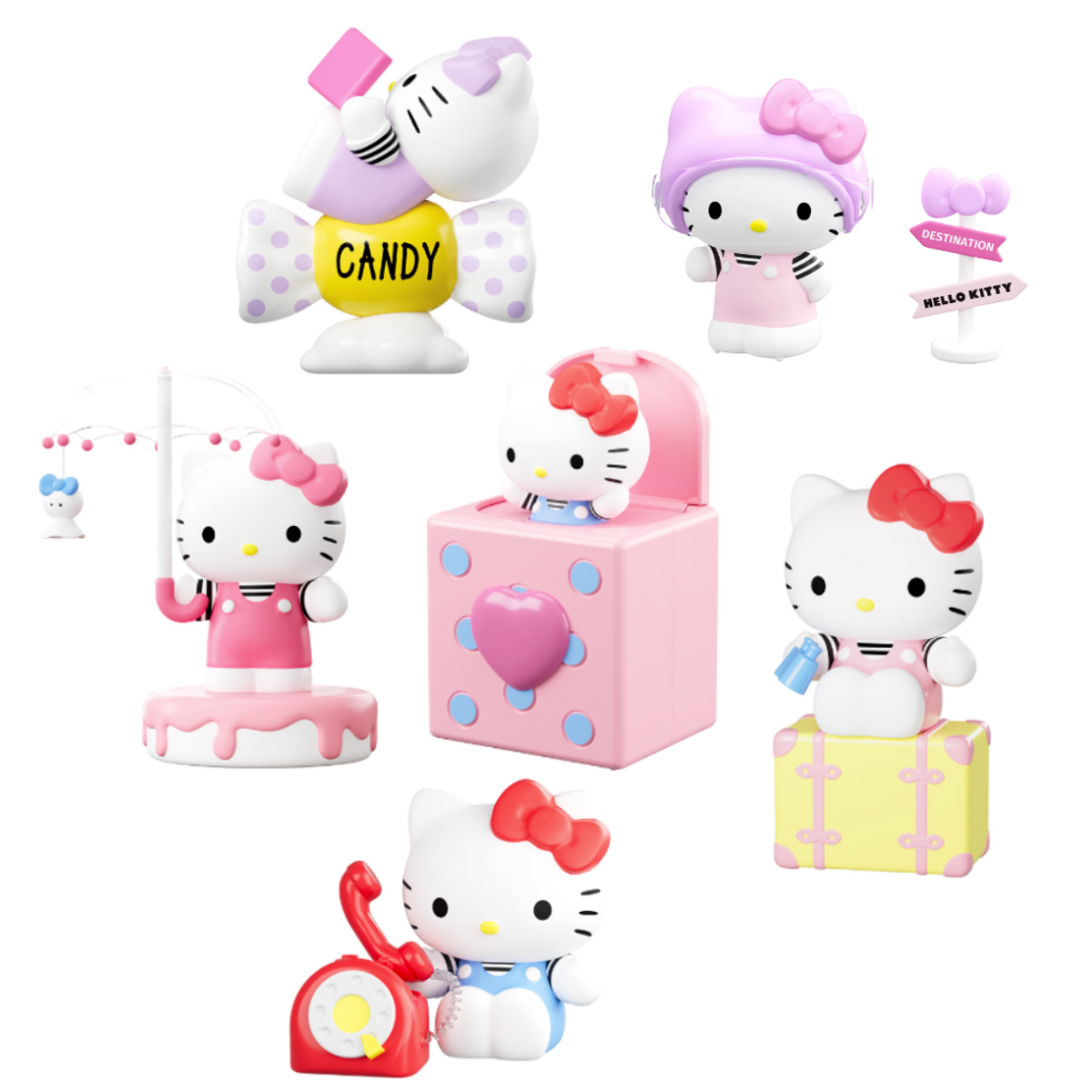 Механическая игрушка-сюрприз Pop Top Hello Kitty – Милый Сигнал (в асс.), 23MDL-002 2