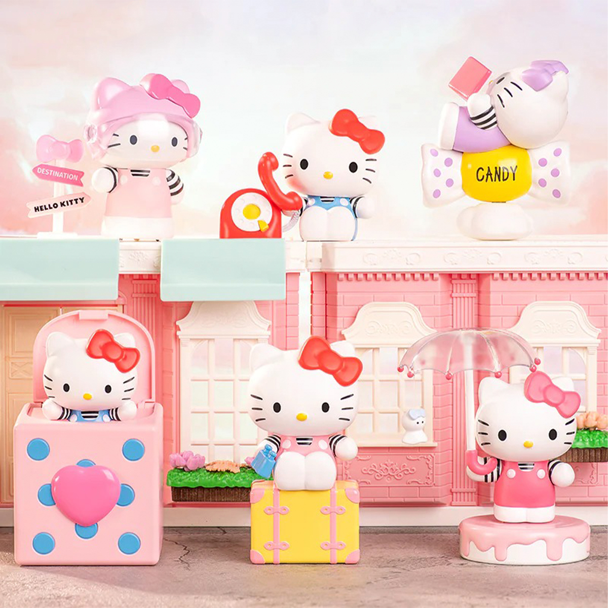 Механическая игрушка-сюрприз Pop Top Hello Kitty – Милый Сигнал (в асс.), 23MDL-002 3