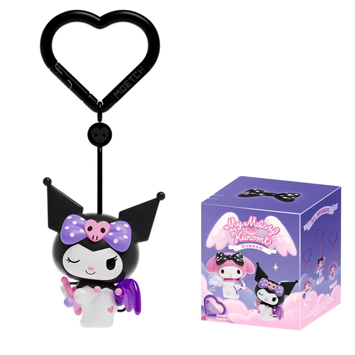 Механическая игрушка-сюрприз Pop Top Kuromi & My Melody – Милые Крылышки (в ас.), 23MDL-003 1