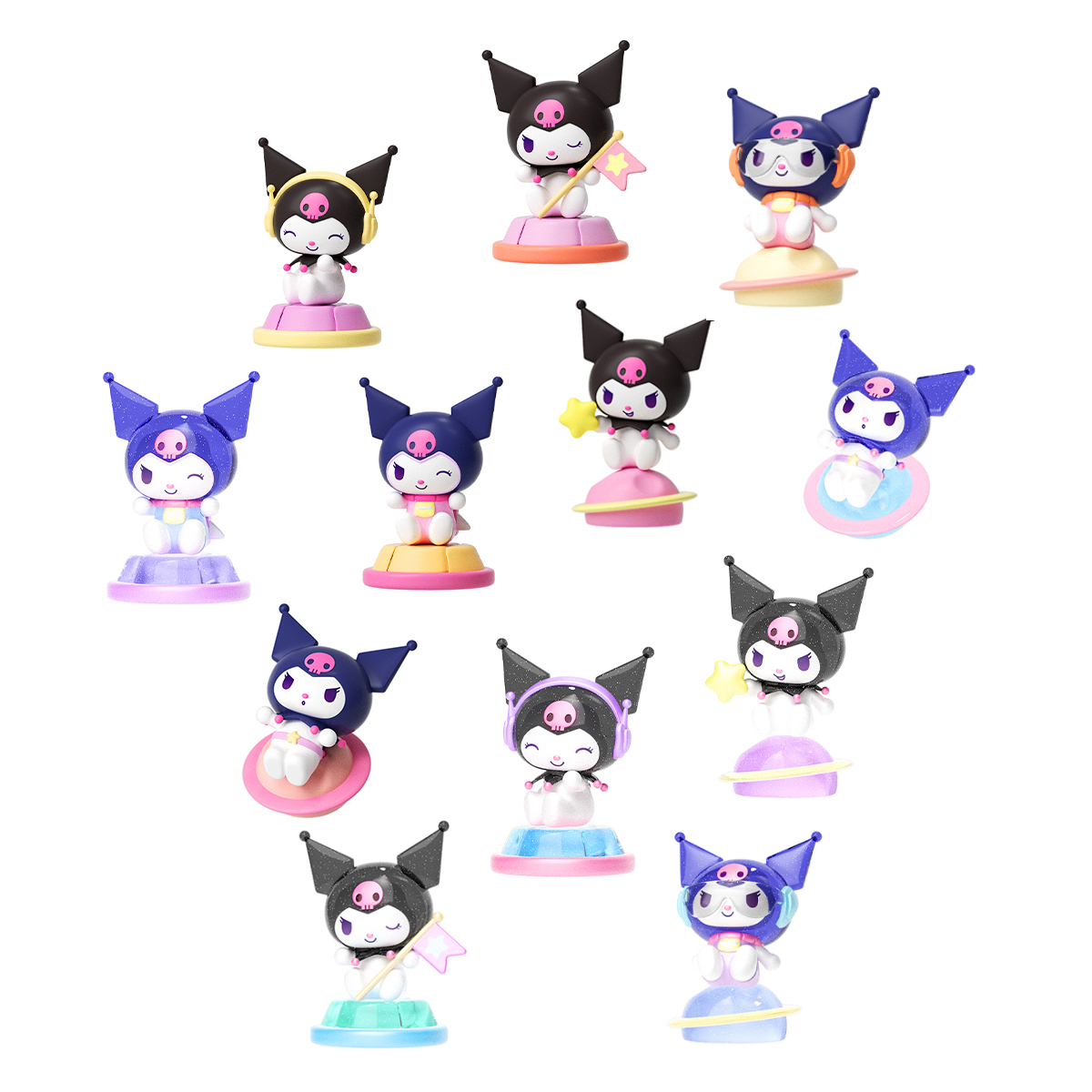 Фигурка-сюрприз Pop Top Kuromi – Галактические Приключения (свет, в асс.), 23MQD-033 2