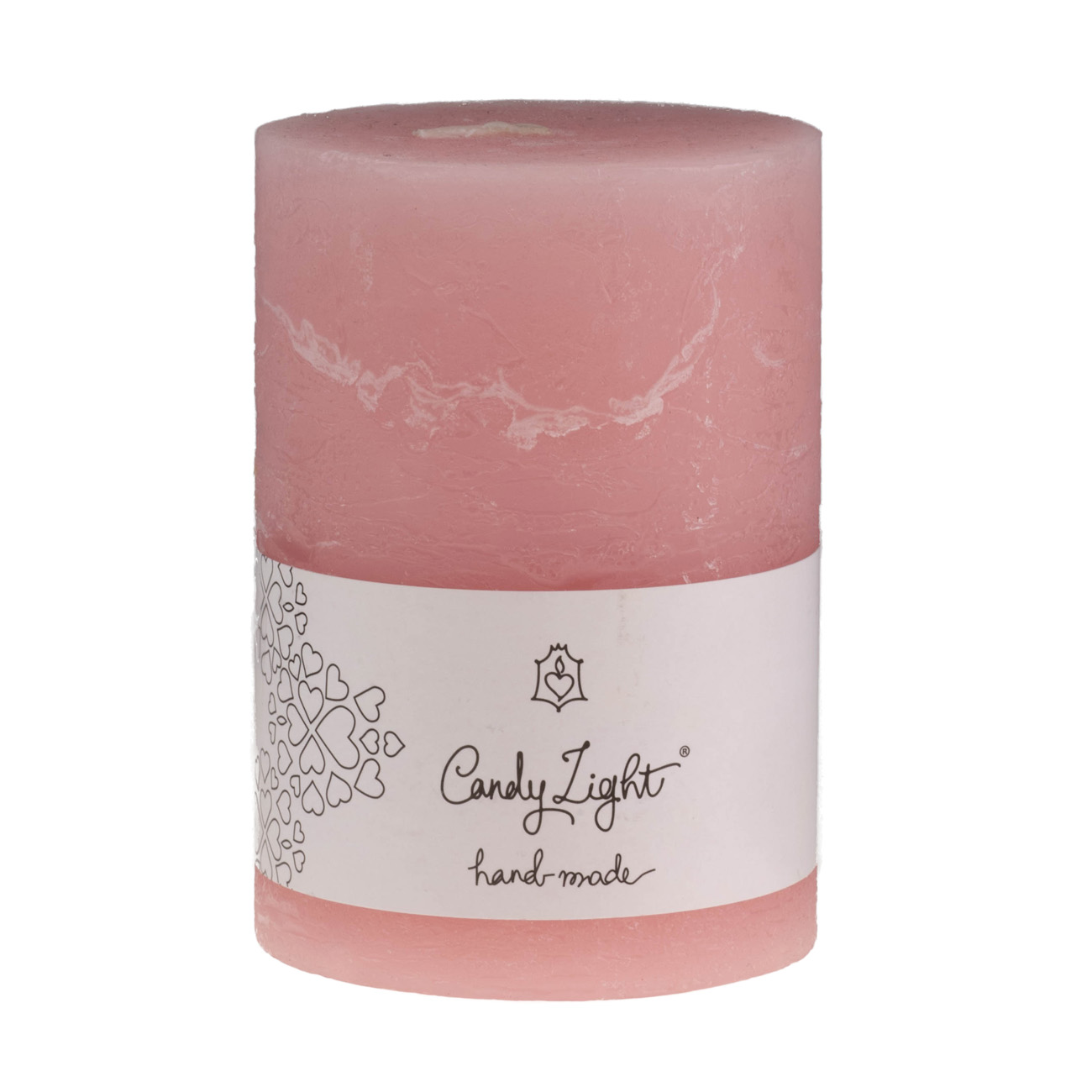 Свічка 7*10 см, персиковий, С07*10/1-2.2, Candy Light