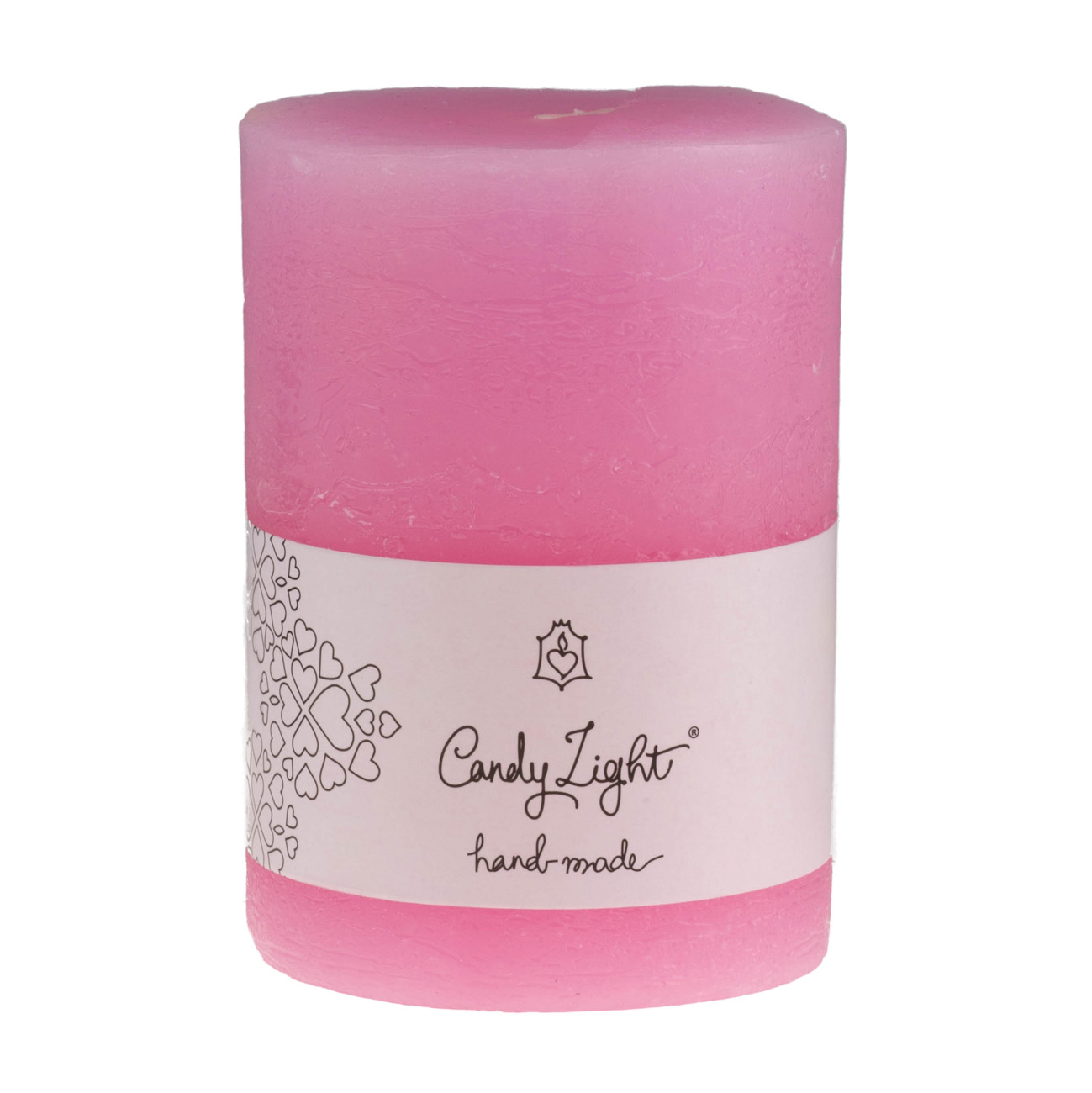 Свічка 7*10 см, рожевий, С07*10/1-3.7, Candy Light