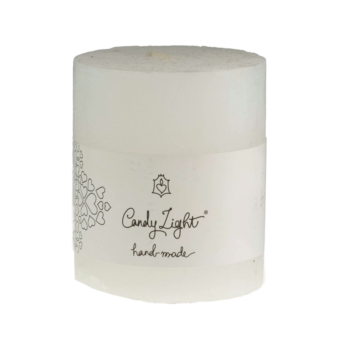Свічка 7*8 см, білий, С07*08/1-1.1, Candy Light