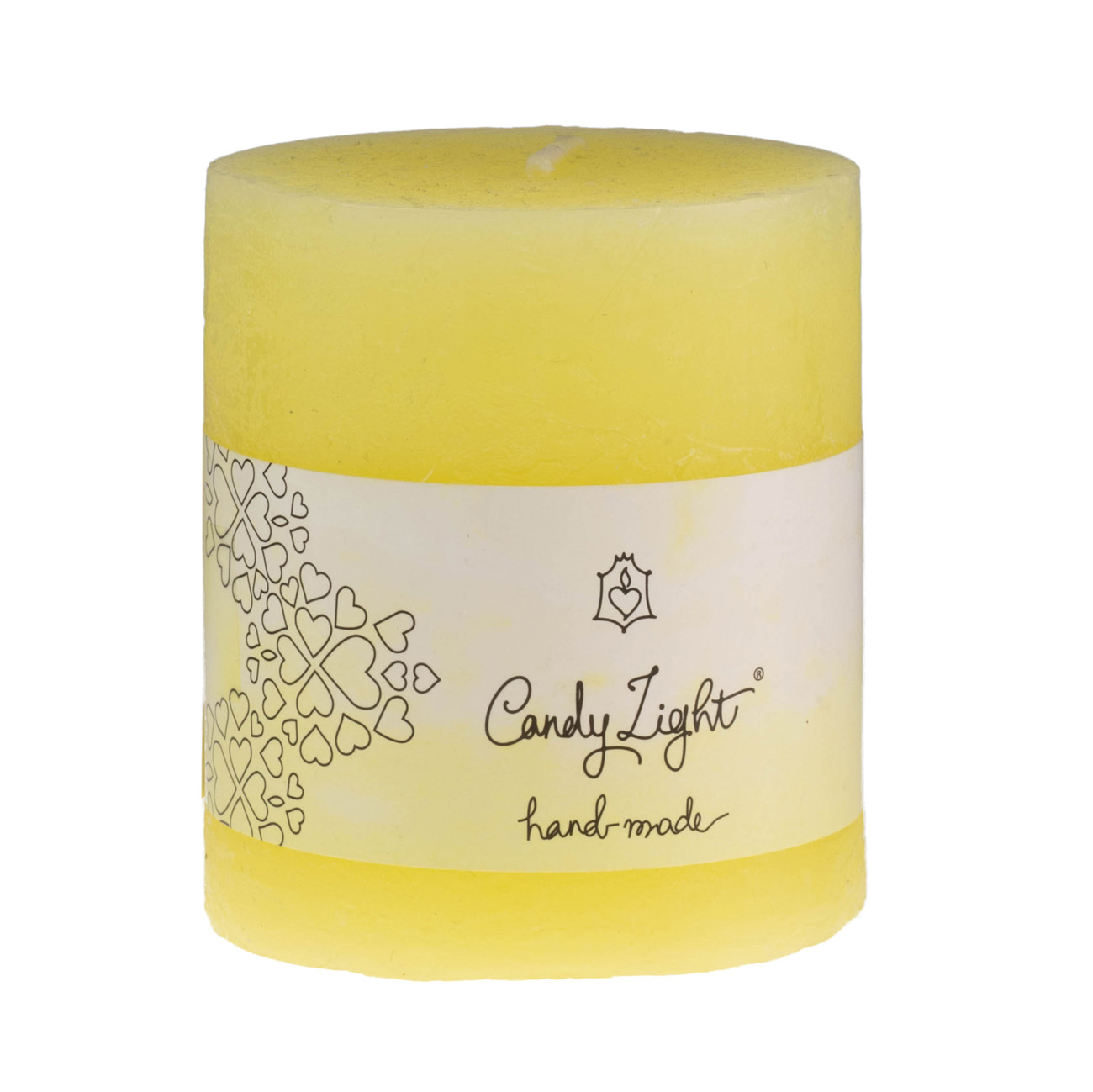 Свічка 7*8 см, жовтий, С07*08/1-1.7, Candy Light