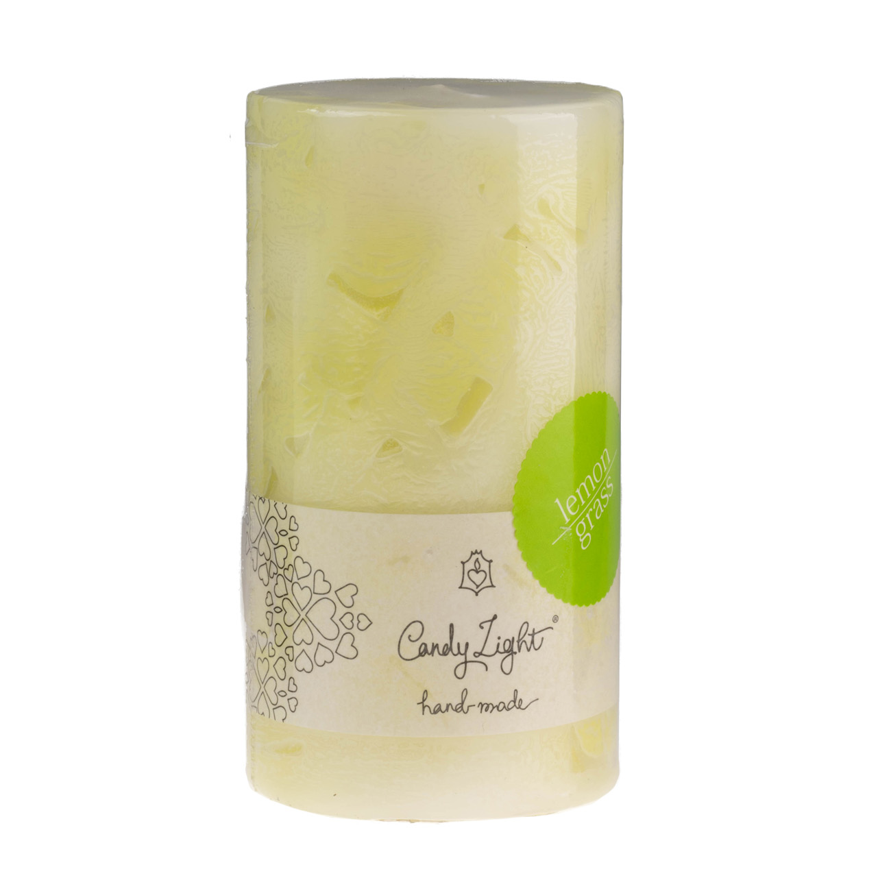 Свічка арома 7*13 см, лемонграсс, MС07*13/1-lemongras, Candy Light