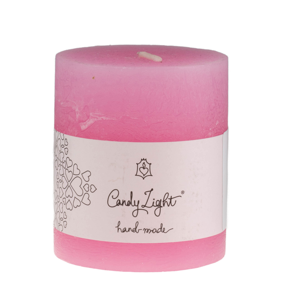 Свеча 7*8 см, розовый, С07*08/1-3.7, Candy Light