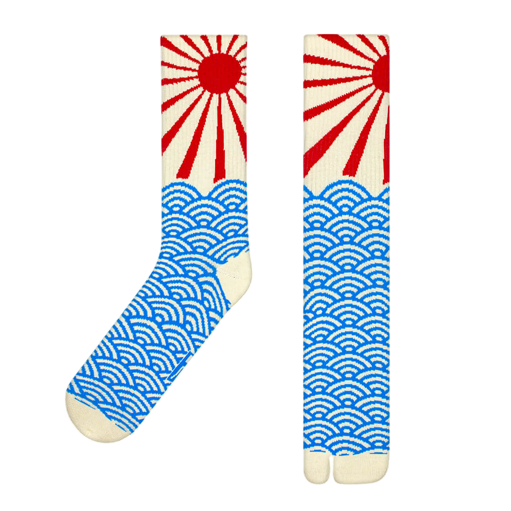 Шкарпетки tabi (японські) Sun over waves, 40-45