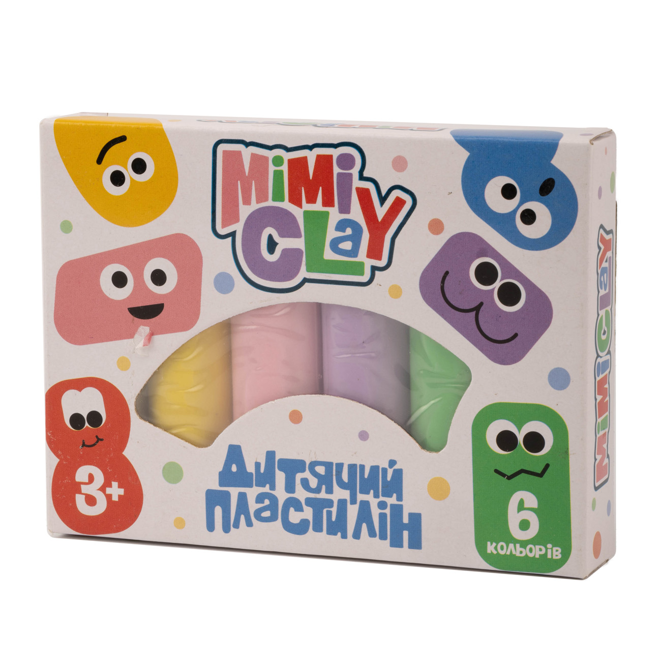 Набір для творчості Mimi clay Strateg 6 кольорів, 30423 2