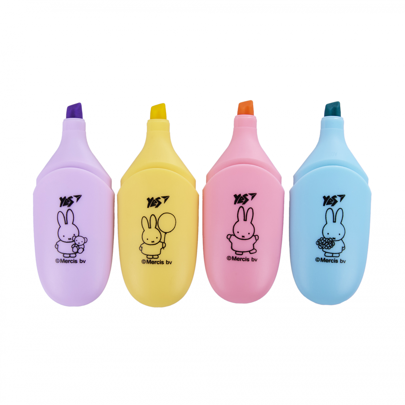 Маркер текстовий "Miffy" 4 шт., 391093 Yes 3