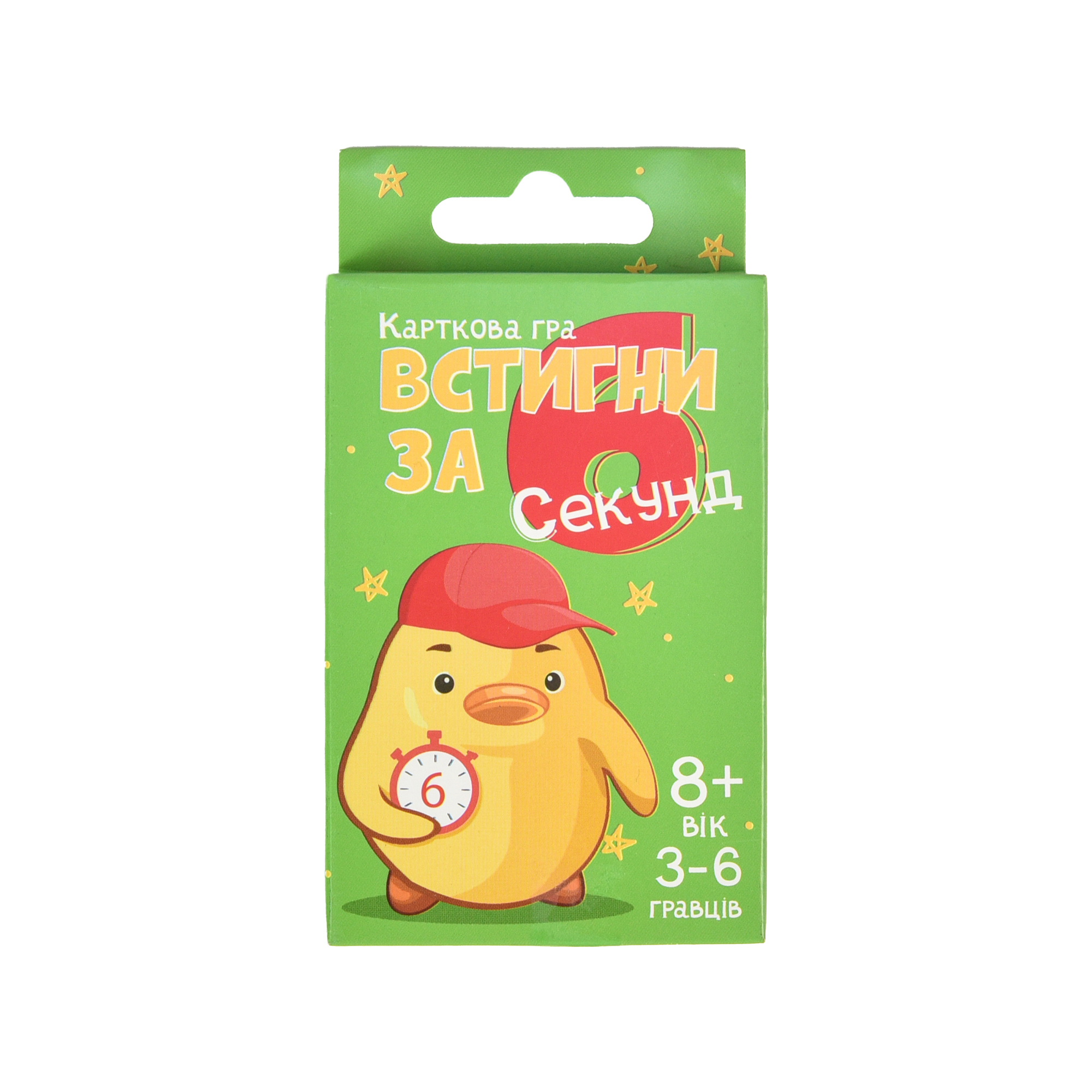 Гра настільна "Встигни за 6 секунд" (укр) 30391, ТМ "Strateg"