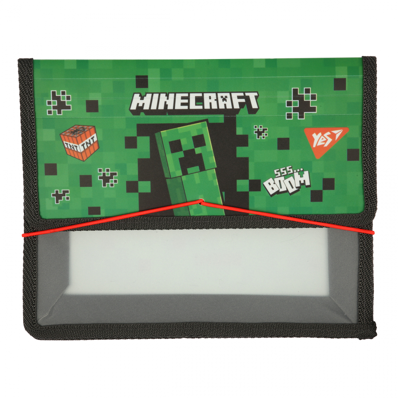 Папка для зошитів YES пласт. на резинці В5 "Minecraft", 492307