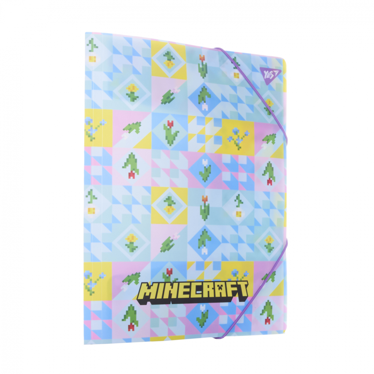 Папка Yes A4 на гумці "Minecraft. Spring", 492309