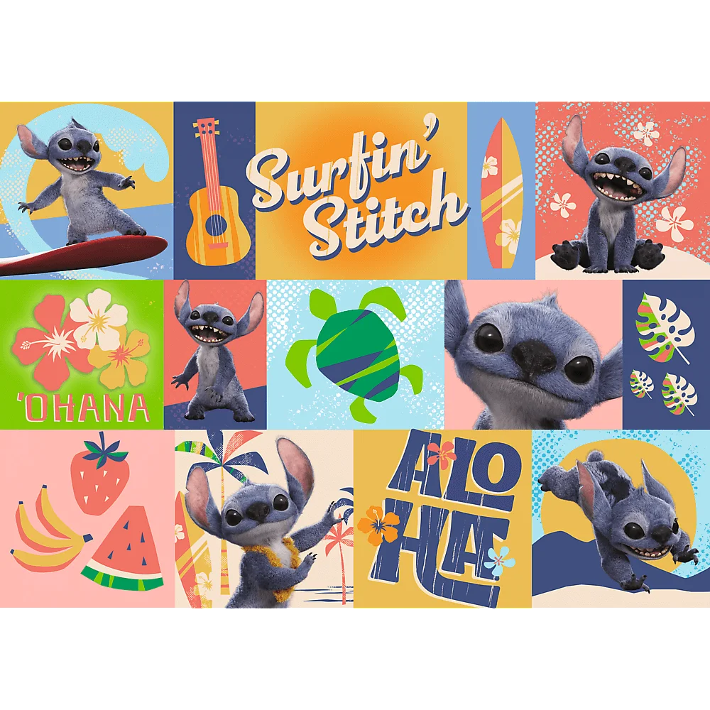 Пазл "200" - Disney Stitch The Movie Пригоди на Гаваях, 33318, Trefl 1