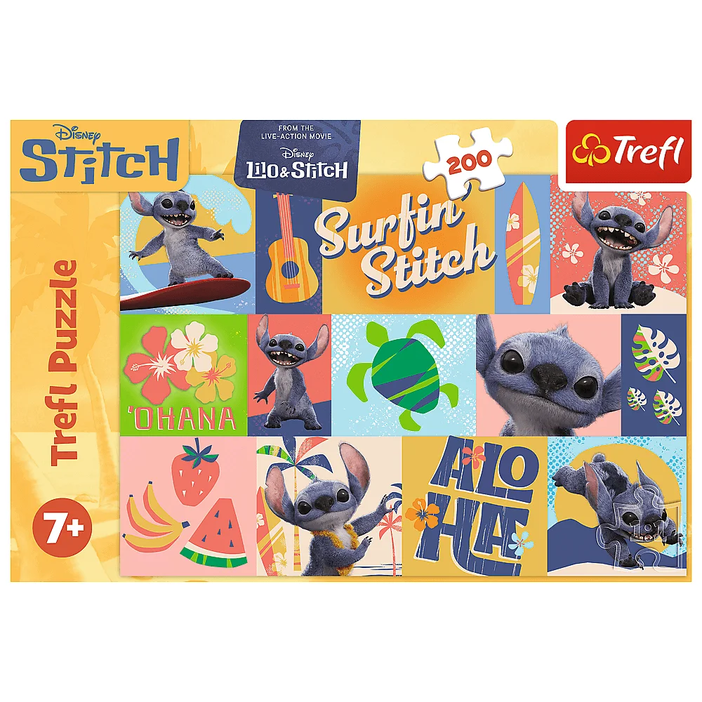Пазл "200" - Disney Stitch The Movie Пригоди на Гаваях, 33318, Trefl 2