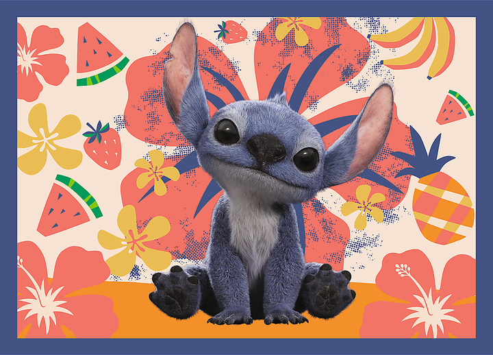 Пазл "4 in 1 (35, 48, 54, 70)" - Disney Stitch The Movie Відпустка на Гаваях, 46664, Trefl 2