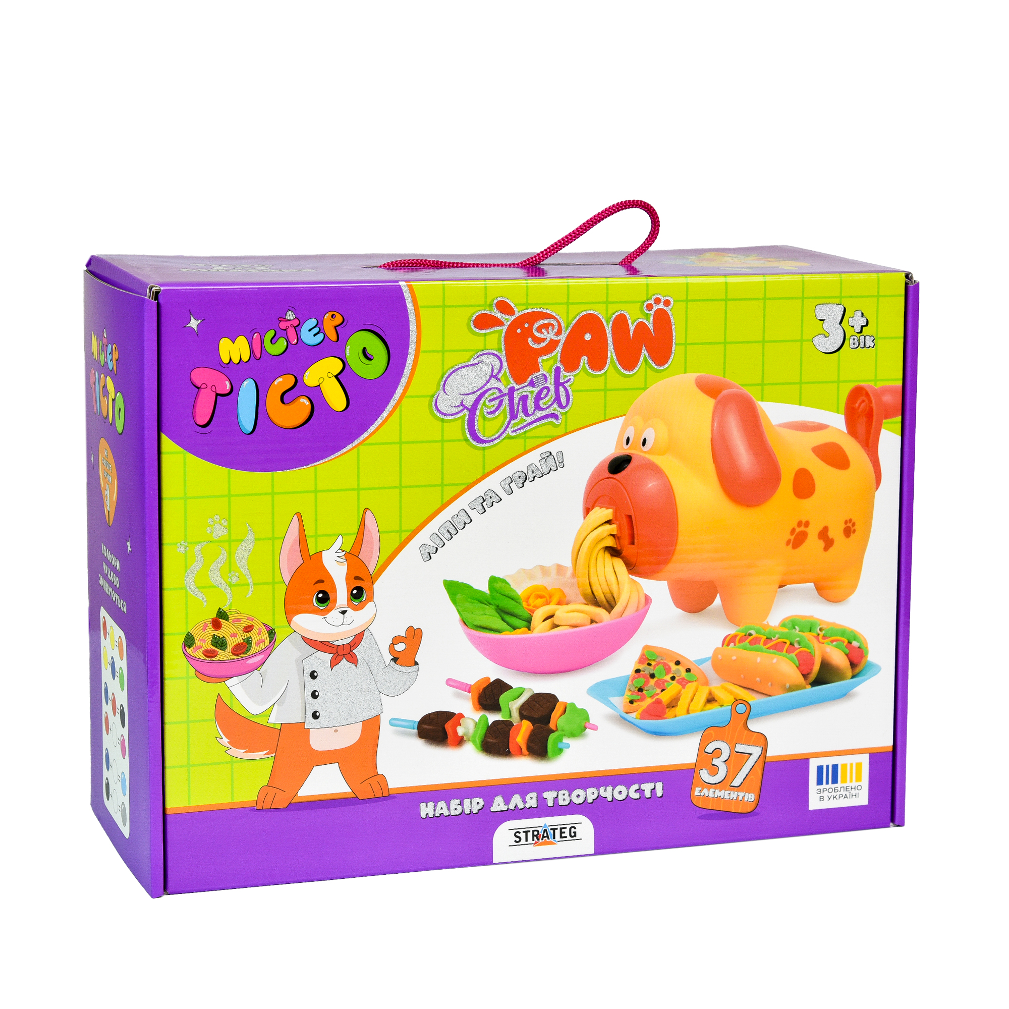 Набір для творчості Містер тісто Paw Chef, 41036, ТМ "Strateg"