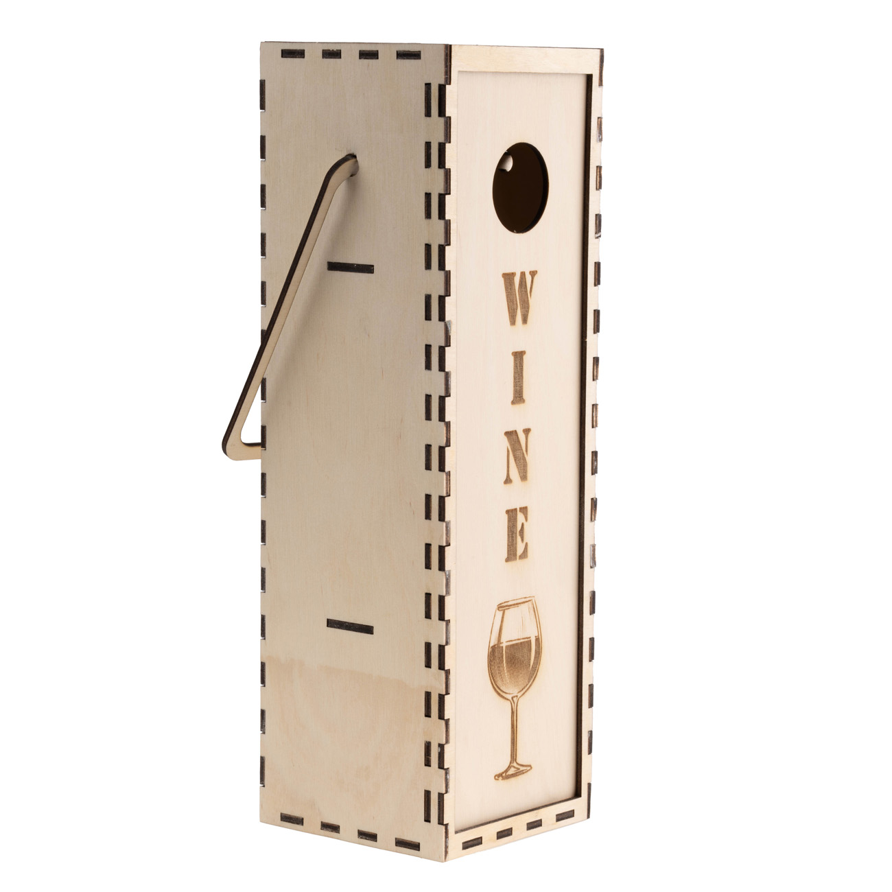 Wine Box пенал из фанеры для вина. 33х10х10см, 32816