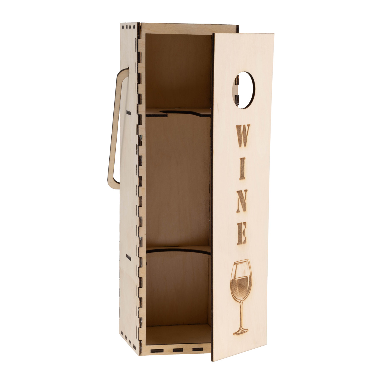 Wine Box пенал из фанеры для вина. 33х10х10см, 32816 1