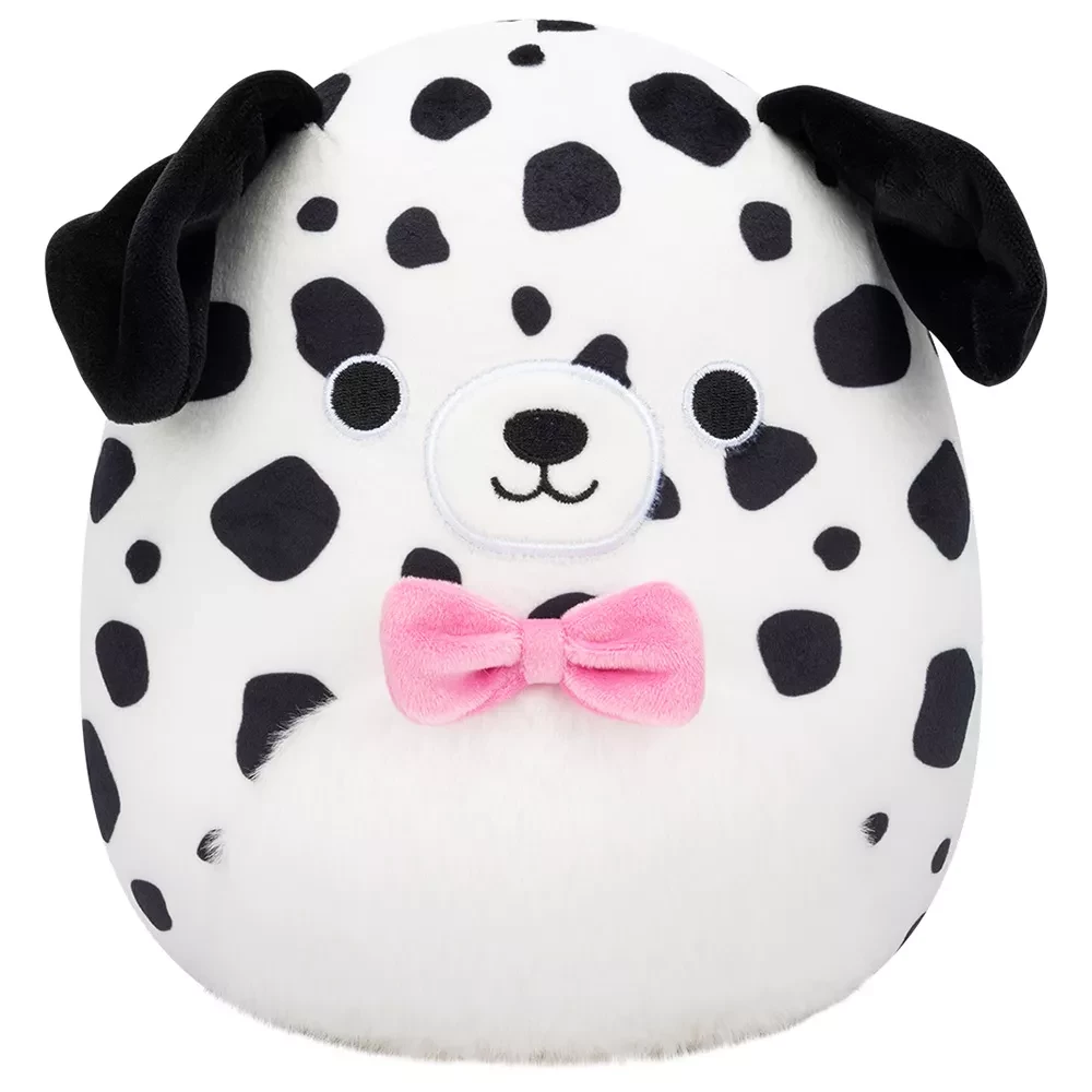 Мягкая игрушка SQUISHMALLOWS - ДАЛМАТИНЕЦ ДАСТИН, 19 см, SQCR07942