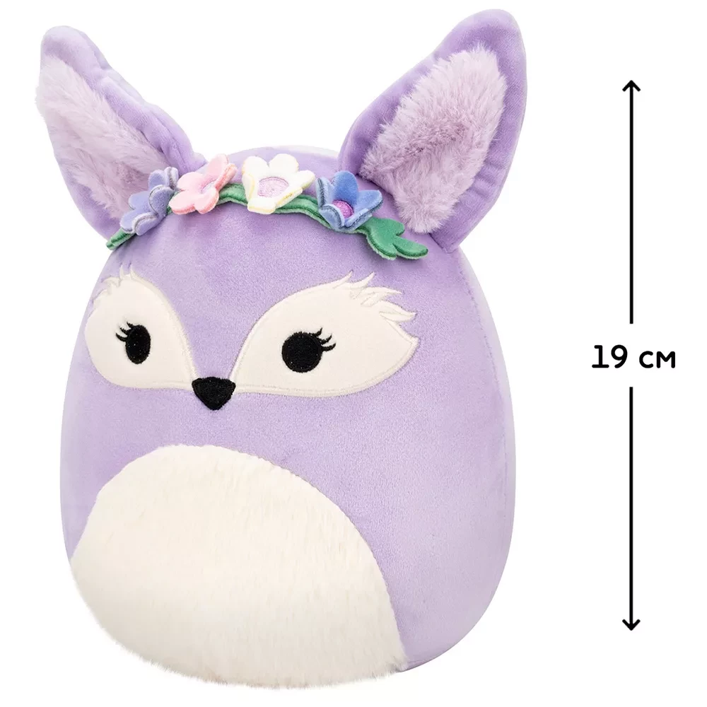 Мягкая игрушка SQUISHMALLOWS - ЛИСА ФЕНЕК КАДЕНС, 19 см, SQCR07944 1