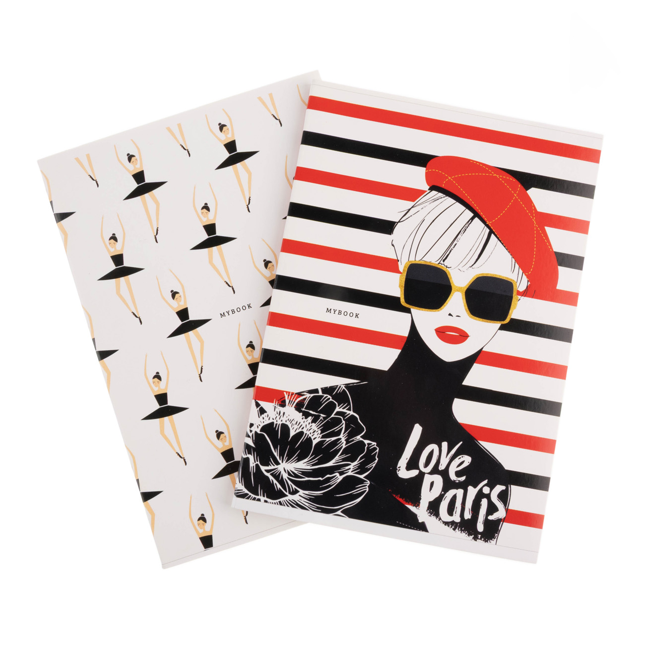 Комплект из 2-х тетрадей А5 40 л. "TwinBook", кл.-нелин. (7711) 3