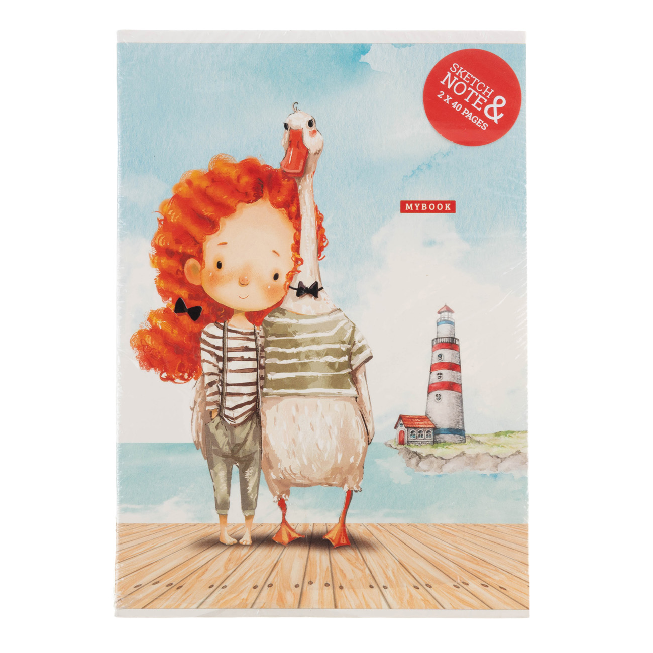 Комплект із 2-х зошитів А5 40 арк. "TwinBook", кл.-нелін. (7698)