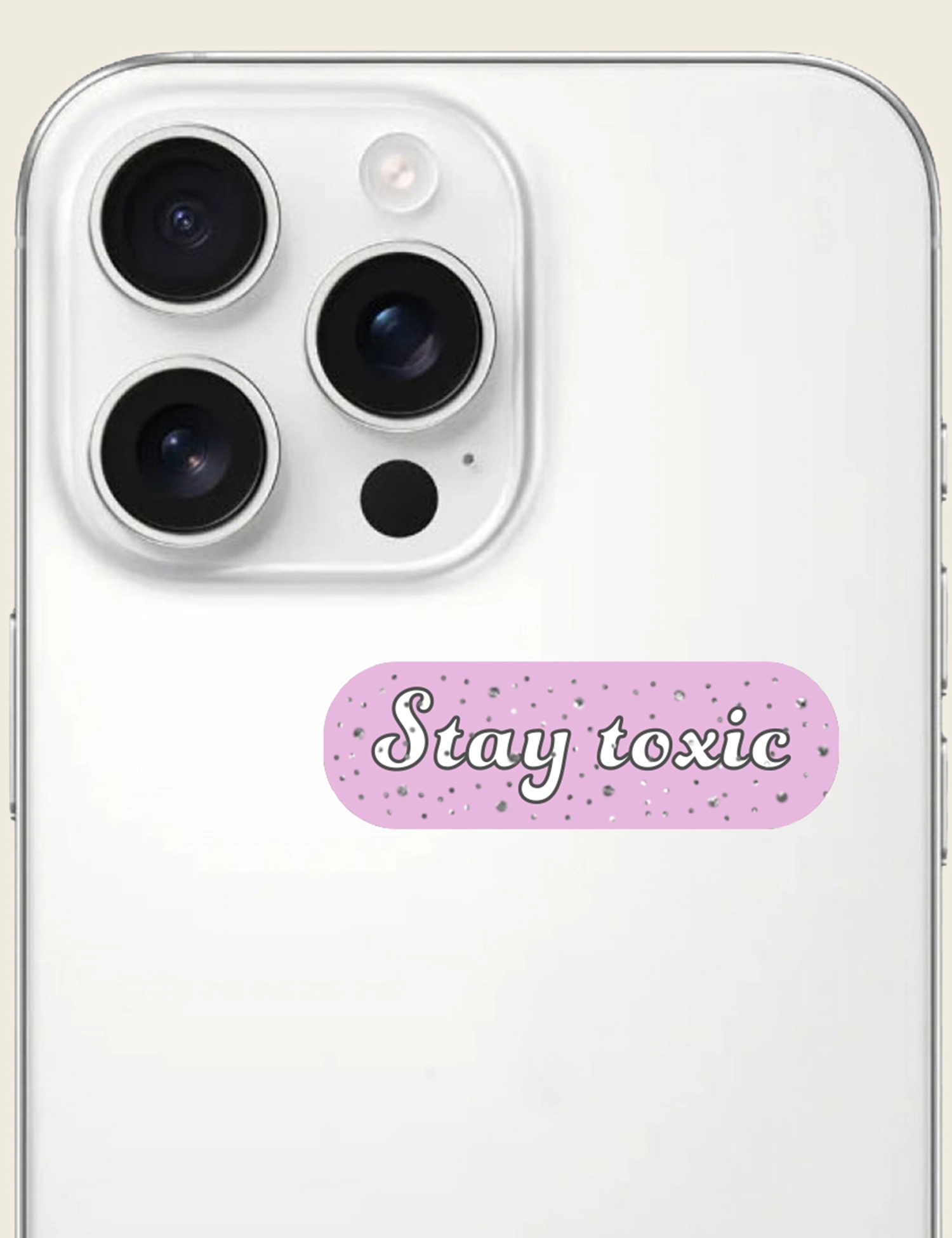 Стікер 3D "Stay Toxic" Cobart
