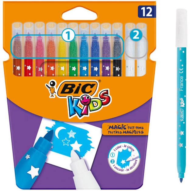 Фломастеры 12 кол. Kids Magic, bc9202962, Bic 2