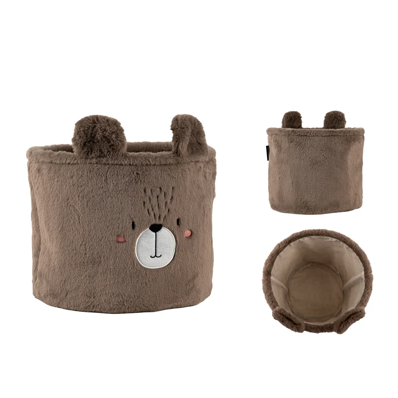 Кошик для зберігання, плюшевий, 3100 Sweet Bear 30*25 см, K24-3100M-3 1