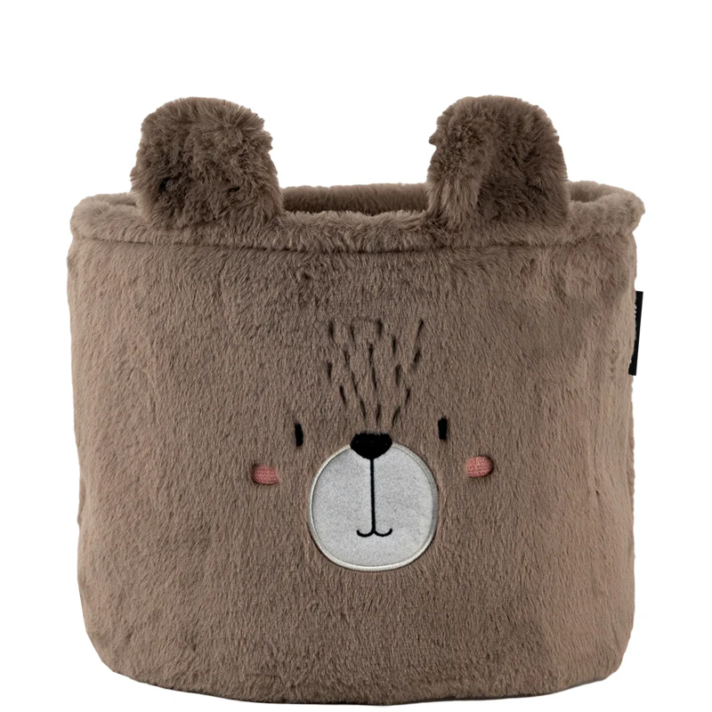 Кошик для зберігання, плюшевий, 3100 Sweet Bear 30*25 см, K24-3100M-3