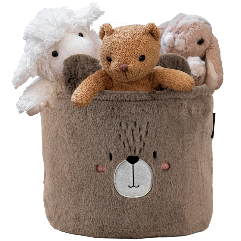 Кошик для зберігання, плюшевий, 3100 Sweet Bear 30*25 см, K24-3100M-3 5