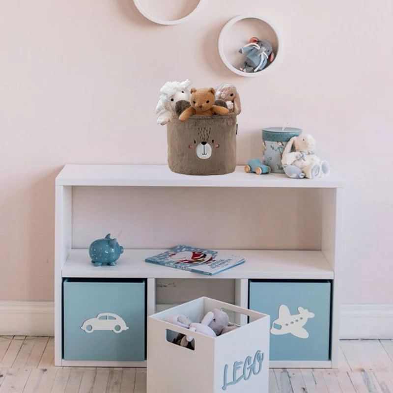 Кошик для зберігання, плюшевий, 3100 Sweet Bear 30*25 см, K24-3100M-3 7