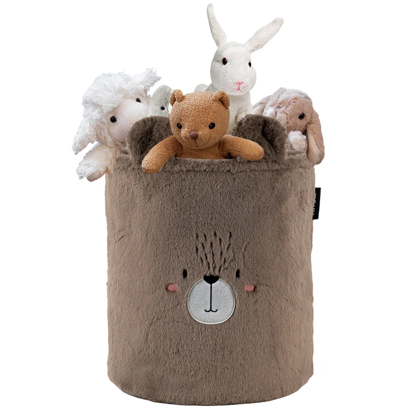 Кошик для зберігання, плюшевий, 3100 Sweet Bear 30*35 см, K24-3100L-3 5