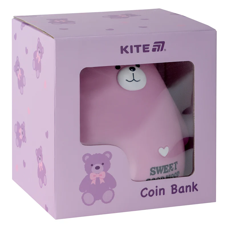 Скарбничка Kite Pink Bear, K25-498-7 3